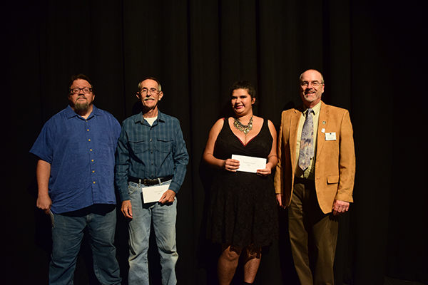 President, VP, & Dean's Awardees - Matt Giezentaner, Daniel Adams, Jacqueline Morgan