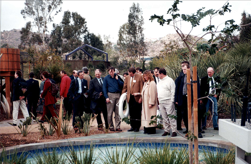 Water Garden opening