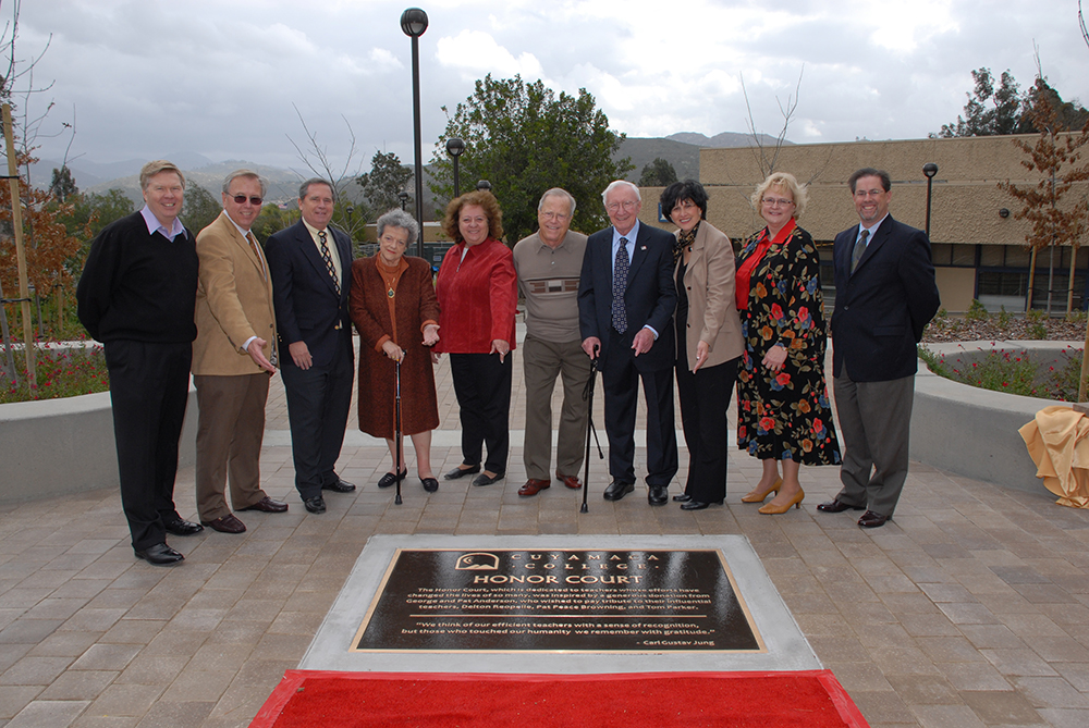 Honor Court Dedication