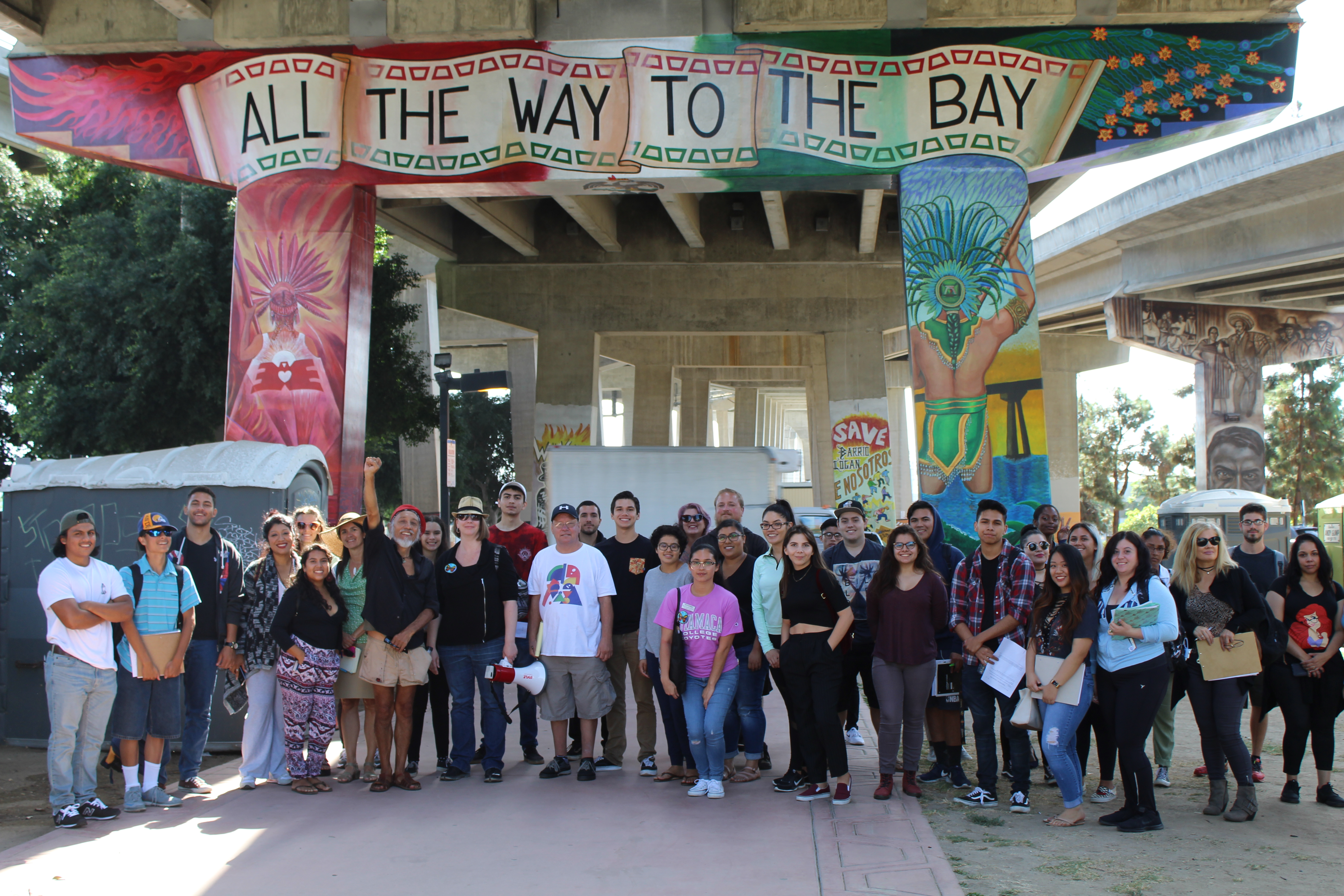 Picture taken at Chicano Park