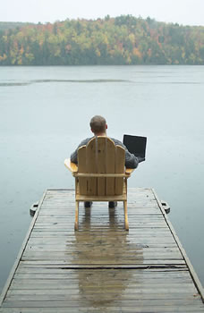 Man at Lake