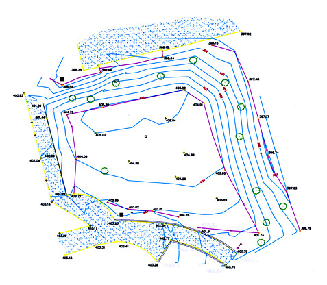 surveying map